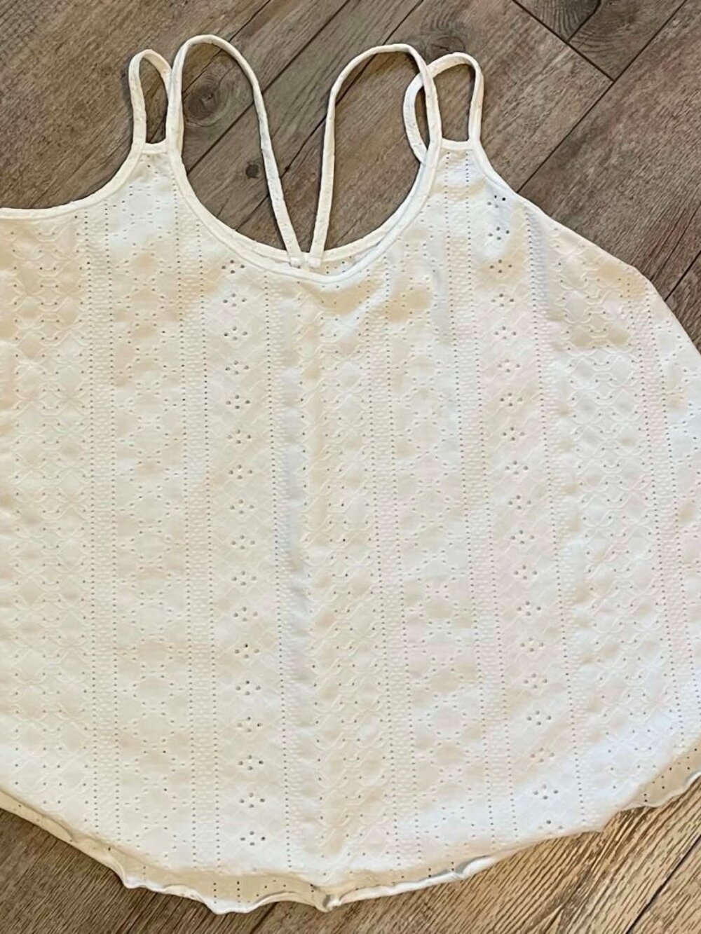 SHEIN Women’s White Tank Top, Size M